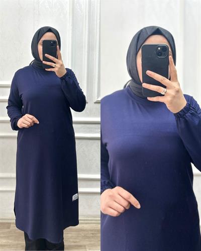 Leyla tunik lacivert 32106
