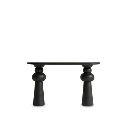 Valoura Siyah Ahşap Dresuar– Deco102