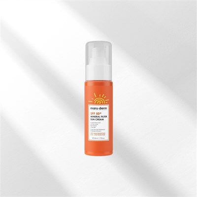 Maruderm SPF 50+ %100 Mineral Filtre Güneş Kremi 50 ml