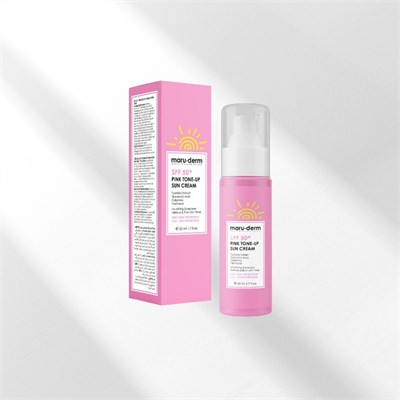 Maruderm SPF 50+ Pembe Ton Eşitleyici Güneş Kremi 50 ml