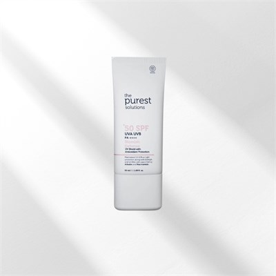 The Purest Solutions Lekeli Ciltler İçin Antioksidan Destekli Güneş Kremi, 50+ SPF UVA/UVB Blemish Defense, Antioxidant Protection