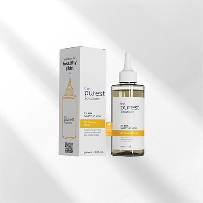 The Purest Solutions, Siyah Nokta ve Gözenek Görünümü Önlemeye Yardımcı Salisilik Asit Tonik,Yağlı Ve Karma Cilt, 200 ml
