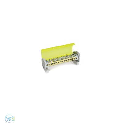 ÇETSAN 2 Kutup 7X12 Kesit 125A Dağıtıcı Ünite Alçak Model Ayak Geçmeli 2+13 Delikli