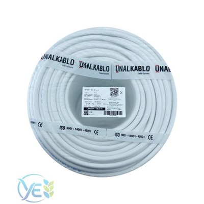 ÜNAL 4x2,5 TTR KABLO BEYAZ