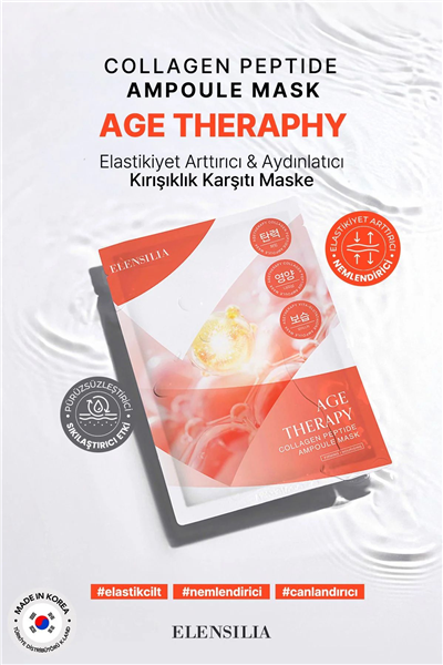 Elensilia Age Therapy Collagen Peptide Ampoule  Mask