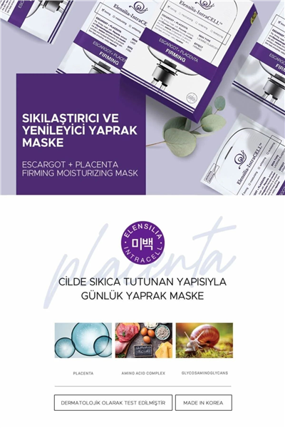Elensilia Escargot Placenta Firming Mask