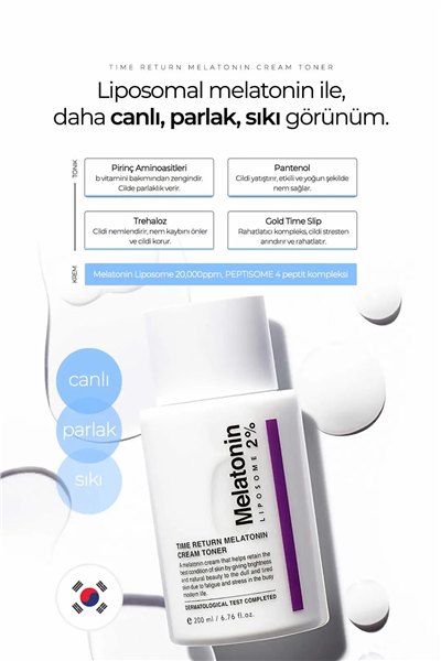 Maxclinic Time Return Melatonin Cream Toner 200 Ml