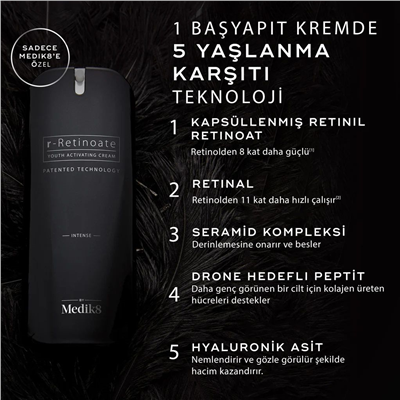 Medik8 R Retinoate Youth Activating Cream İntense P09001