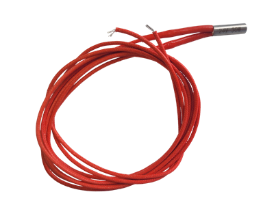 24V 30W Isıtıcı Fişek (Cartridge Heater) 1 Metre Kablolu 6x20mm