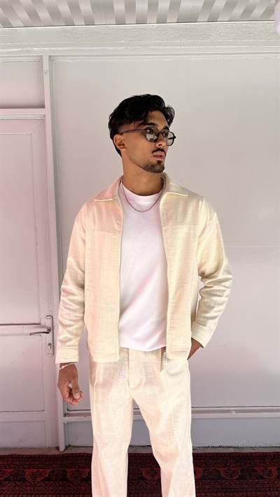Casualment Ivory Premium Takım Kombin