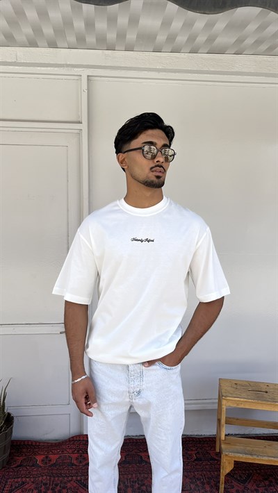 Casualment Naturally Refined Oversize T-Shirt Beyaz