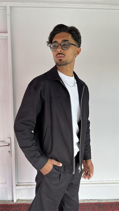 Casualment Noir Premium Takım – Siyah