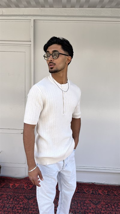 Casualment Ivory Line Triko T-Shirt
