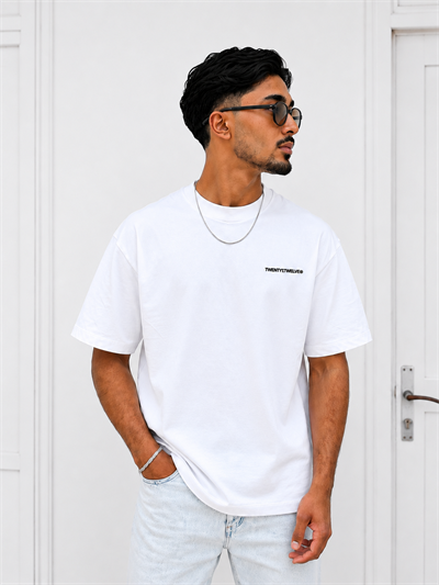 Essential Oversize Beyaz T-Shirt