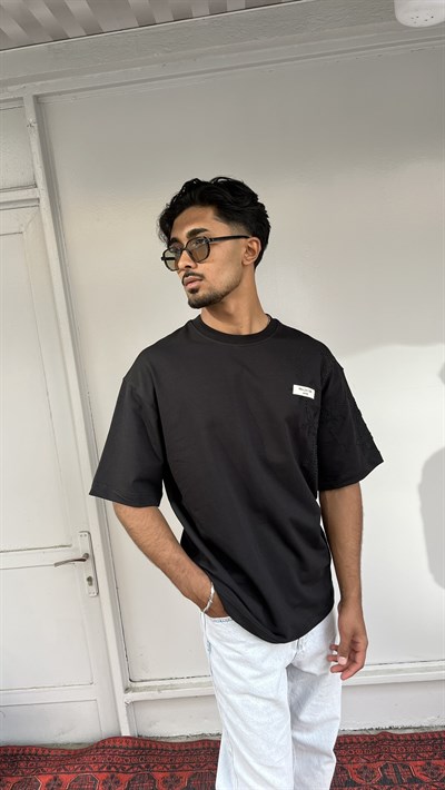 Gece Palmiye Oversize Tişört