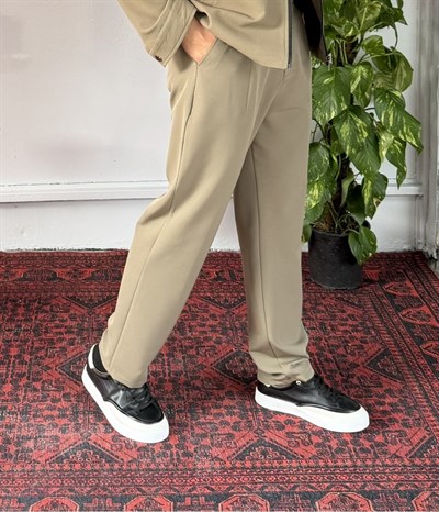 Wonk Düğmeli Pantolon