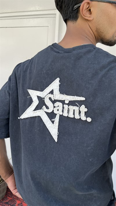 Casualment Saint Washed Oversize T-Shirt – Füme