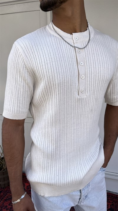 Casualment Ivory Line Triko T-Shirt