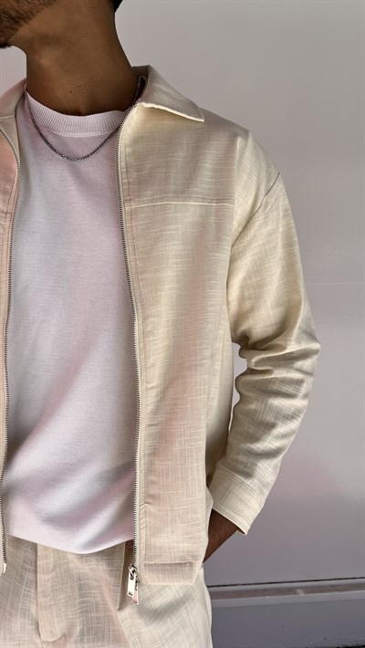 Casualment Ivory Premium Takım Kombin