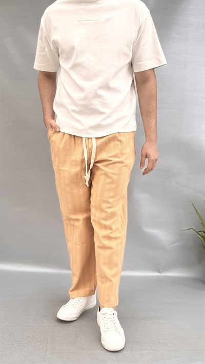 Desenli Keten Jogger