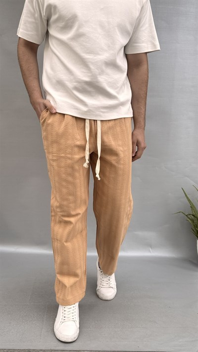 Desenli Keten Jogger