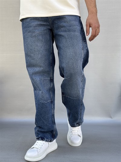 Dikiş Detaylı Relax Baggy Pantolon