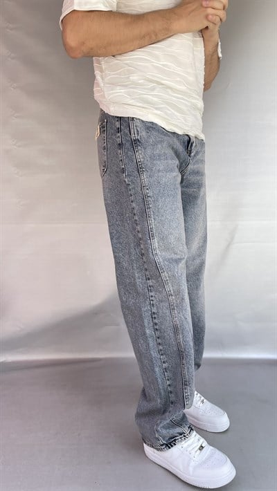 Dikiş Detaylı Relax Baggy Pantolon
