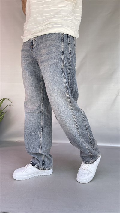 Dikiş Detaylı Relax Baggy Pantolon