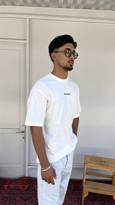 Casualment Naturally Refined Oversize T-Shirt Beyaz