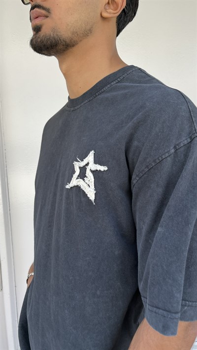 Casualment Saint Washed Oversize T-Shirt – Füme