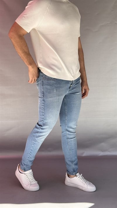Eskitme Detay Slim Fit Jean