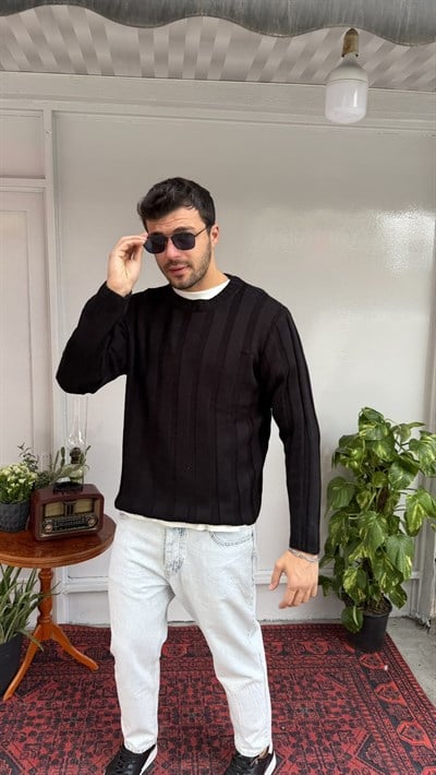 Kalın Çizgi Triko