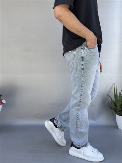 Kar Yıkamalı Baggy Pantolon