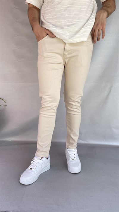 Keps Bej Skınny Jean