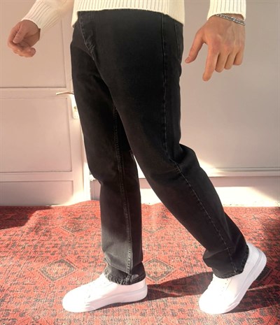 Keps Mat Siyah Baggy Fit Jean