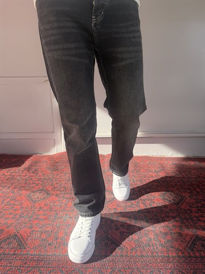 Keps Parmak Yıkamalı Baggy Fit Jean