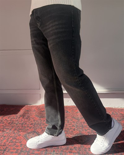 Keps Parmak Yıkamalı Baggy Fit Jean