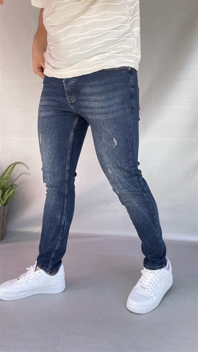 Keps Tırnaklı Skinny Jean