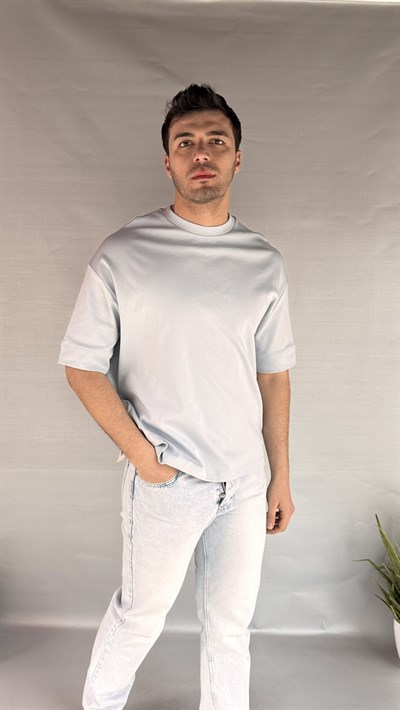 Kol Manşet Detay Oversize T-shirt