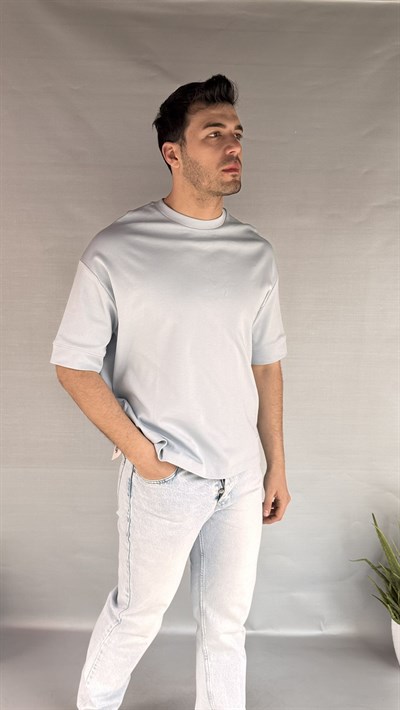 Kol Manşet Detay Oversize T-shirt