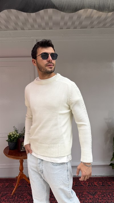 Kol Örgülü Triko