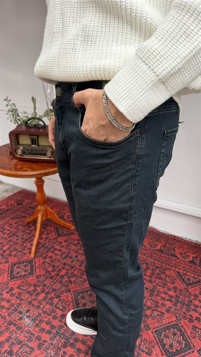 Martin Koyu Yeşil Slim Fit Jean