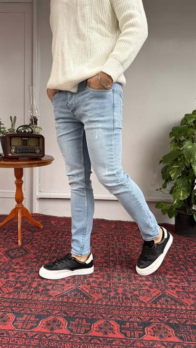 Martin Tırnaklı-Eskitmeli SkinnyFit Jean