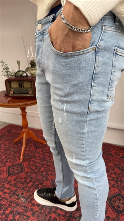 Martin Tırnaklı-Eskitmeli SkinnyFit Jean