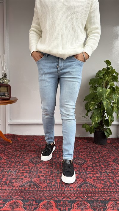 Martin Tırnaklı-Eskitmeli SkinnyFit Jean