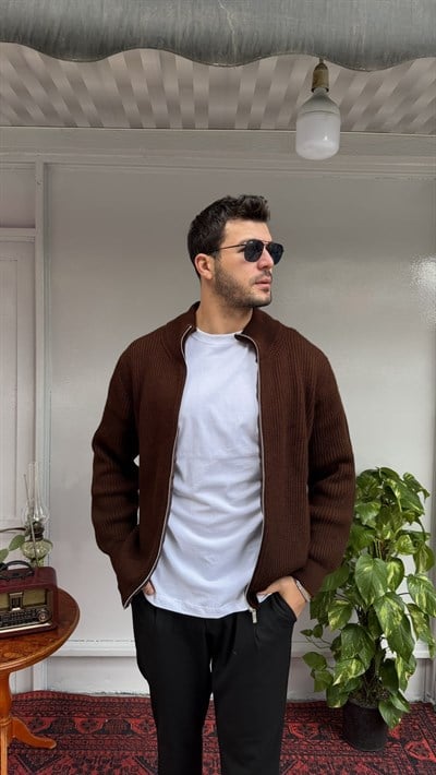 Örgü Fermuarlı Hırka