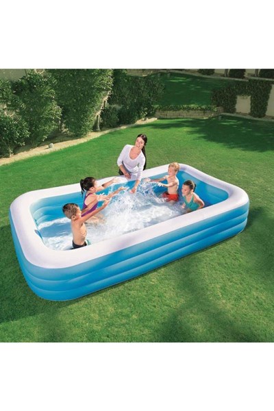 3 Halka Dikdörtgen Aile Havuzu 3.05 M X 1.83 M X 56 Cm.