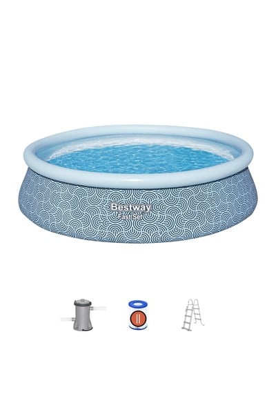 Bestway® 57372 Fast Set™ Çember Şişme Havuz Seti 4,57 m x 1,07 m