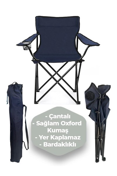 Katlanır Kamp Sandalyesi ve Masa Seti Çantalı-Katlanabilir Kamp Masa Sandalye Seti