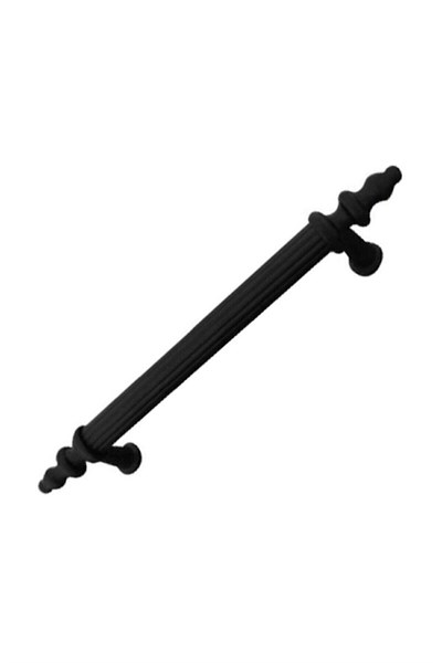 Kumru 160 Mm Mat Siyah Çekmece Dolap Mobilya Kulpu Polimer Sert Plastik 160kumrusiyahh (1 ADET)